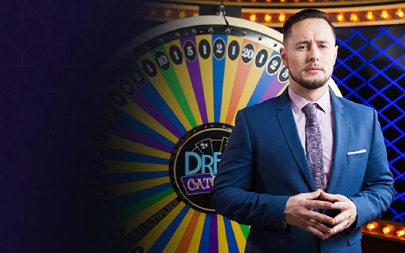 Dream big with the colorful wheel of Dream Catcher in Melbet's Live Casino, a fun and straightforward game with massive prize opportunities.